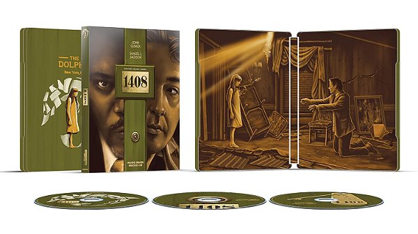 1408 - Steelbook [4K UHD + Blu-ray, 2007]
