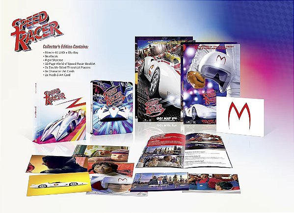 Speed Racer - SteelBook Collector’s Edition(4K UHD + Blu-ray, 2007) - PRONTA ENTREGA