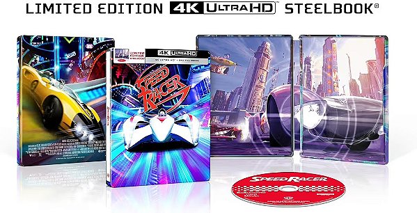 Speed Racer - SteelBook(4K UHD+ Digital, 2007)
