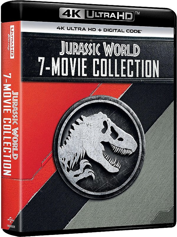 Jurassic World: Coleção de 7 Filmes [4K UHD + Digital,1993-2025]