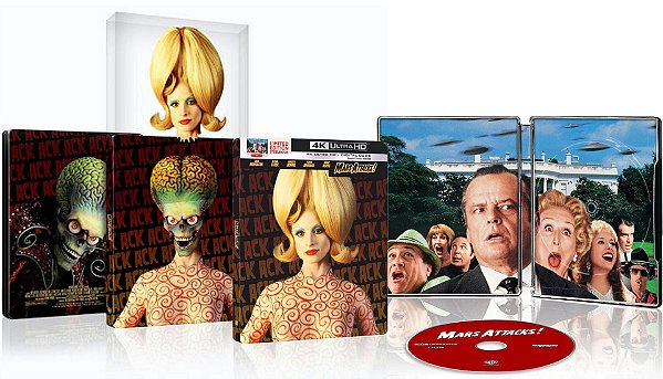 Marte Ataca! - Steelbook [4K UHD+ Digital, 1996] - [PRÉ-VENDA PARA 11/08/2026]