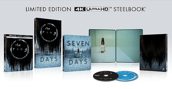 O Chamado - Steelbook [4K UHD + Blu-ray + Digital, 2002]