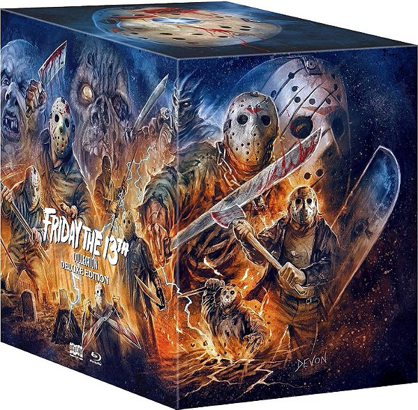 Sexta-Feira 13: A Coleção Completa Deluxe Edition [Blu-ray, 1980-2009] - PRONTA ENTREGA