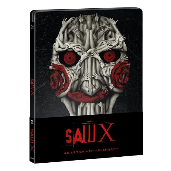 Jogos Mortais X- Steelbook [4K UHD + Blu-ray + Digital, 2023]