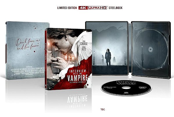 Entrevista com o Vampiro - Steelbook [4K UHD + Digital, 1994] - [PRÉ-VENDA para 22/09/2026]