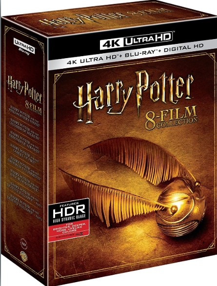 Harry Potter - Coleção 8 Filmes (4K UHD, 2001-2011) Dublado e Legendado