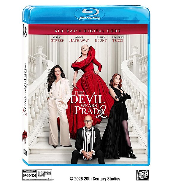 O Diabo Veste Prada 2 - COM LUVA [Blu-ray + Digital, 2026] - LANÇAMENTO