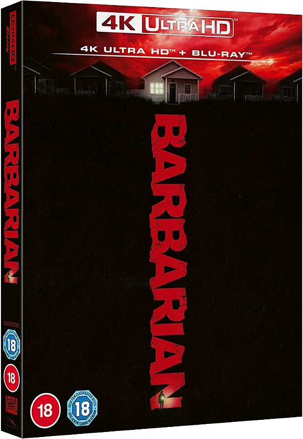 Barbarian: Noites Brutais (4K UHD + Blu-ray, 2022) - UK - PRÉ-VENDA PARA 07/09/2026