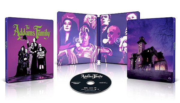 A Família Addams- Steelbook (4K UHD + Digital, 1991)