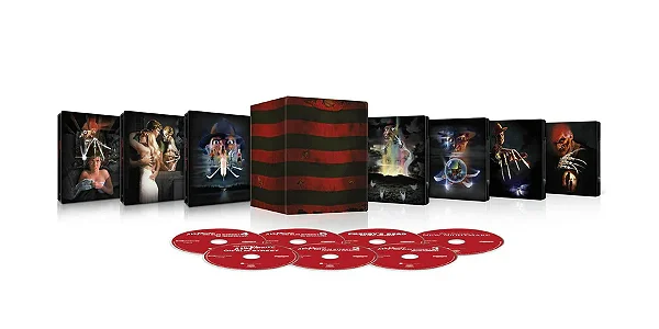 A Hora do Pesadelo - Coleção de 7 Filmes - Steelbook Library Case [4K Ultra HD+ Digital, 1984-1995] - [PRÉ-VENDA PARA 15/09/2026]