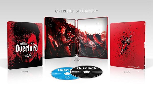Operação Overlord - Steelbook [4K UHD + Blu-ray + Digital, 2018] Dublado e Legendado - LANÇAMENTO