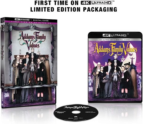A Família Addams 2 - (4K UHD + Digital, 1993)