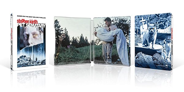 Cemitério Maldito - Steelbook (4K UHD + Blu-ray + Digital, 1989) dublado e legendado - [PRÉ-VENDA PARA 06/10/2026]