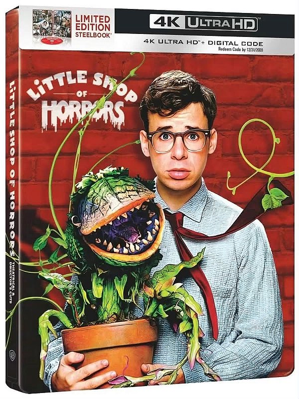 Pequena Loja de Horrores - Steelbook (4K UHD + Digital, 1986) - PRÉ-VENDA PARA 06/10/2026