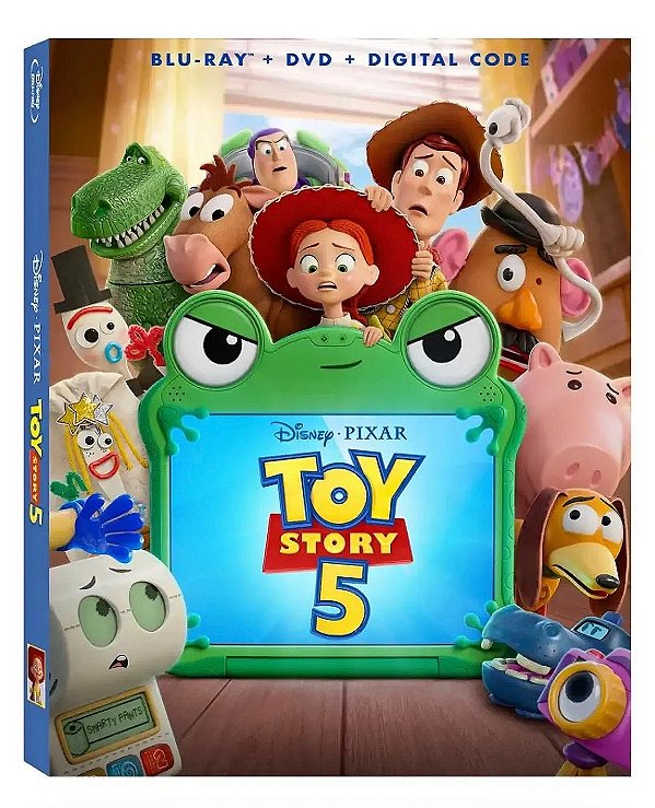 Toy Story 5 - (Blu-ray + DVD + Digital, 2026) - [PRÉ-VENDA PARA 22/09/2026]