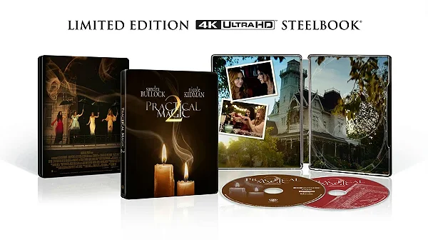 Da Magia À Sedução 2: Feitiço de Amor - Steelbook [4K UHD + Blu-ray + Digital, 2026] - PRÉ-VENDA PARA 13/01/2027