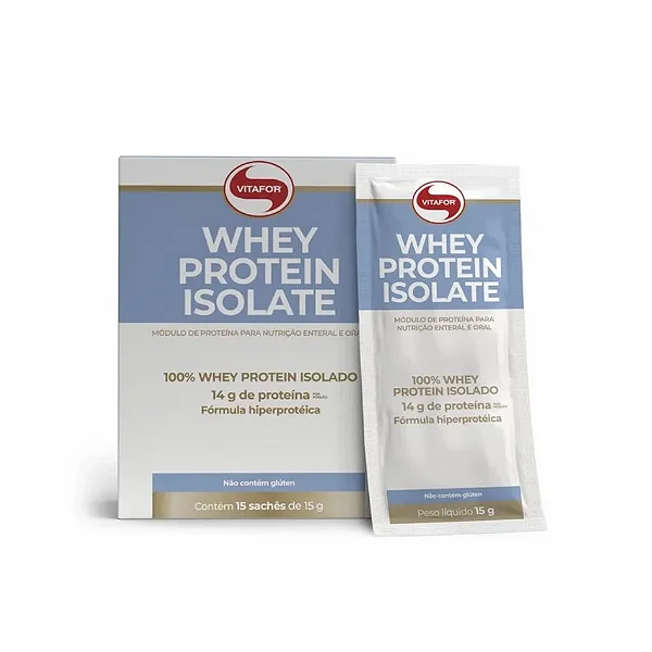 Whey Protein Isolate 15 Sachês de 15g