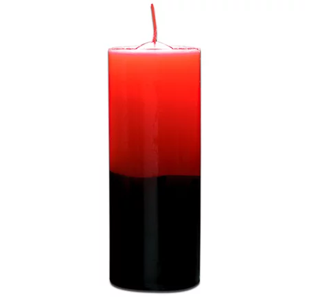 Vela - 21 dias Vermelho e Preto 1.8kg