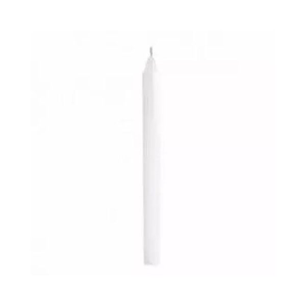 Vela - Palito Branco 15 unidades - 19cm