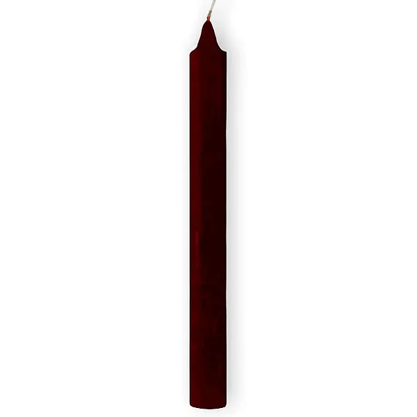 Vela - Palito Marrom 15 unidades - 19cm
