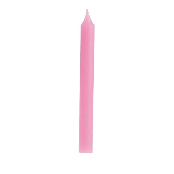 Vela - Palito Rosa 15 unidades - 19cm