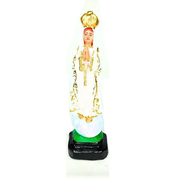 Imagem - Nossa Senhora de Fatima -  20cm - Gesso