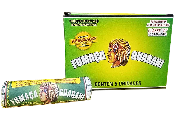 Fumaça Pólvora Negra Marca Guarani - Para Ritos