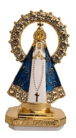 Imagem - Nossa Senhora Aparecida –  Para Painel Do Carro Com Fita Dupla Face – 5cm