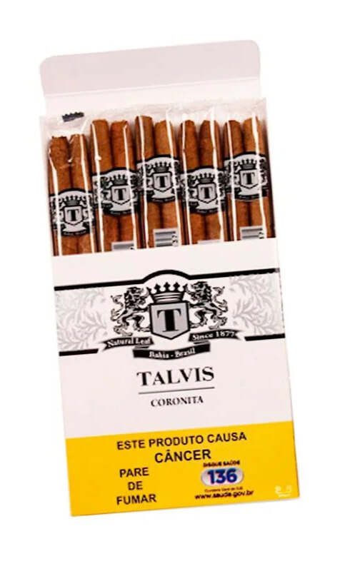 Charuto - Talvis - Coronita - Tradicional - 10 Unidades