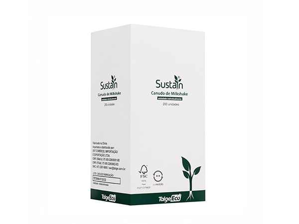 CANUDO PAPEL MILK SHAKE 10MM LISTRADO TALGE