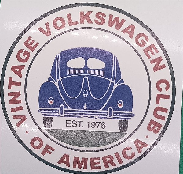 Kit de Adesivos Fusca 4 Unidades Vintage VW