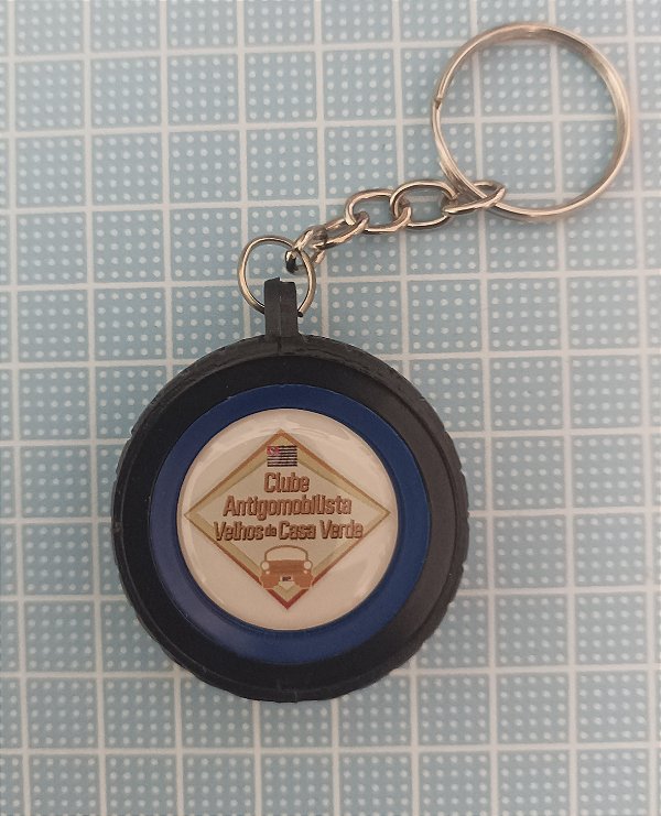 Chaveiro Velhos da Casa Verde- Cor Azul