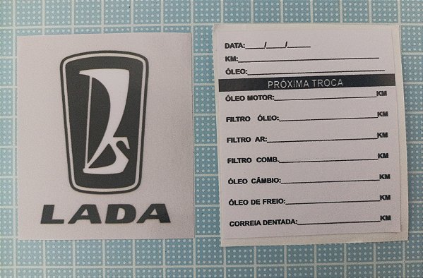 Adesivos para o NIVA da Lada