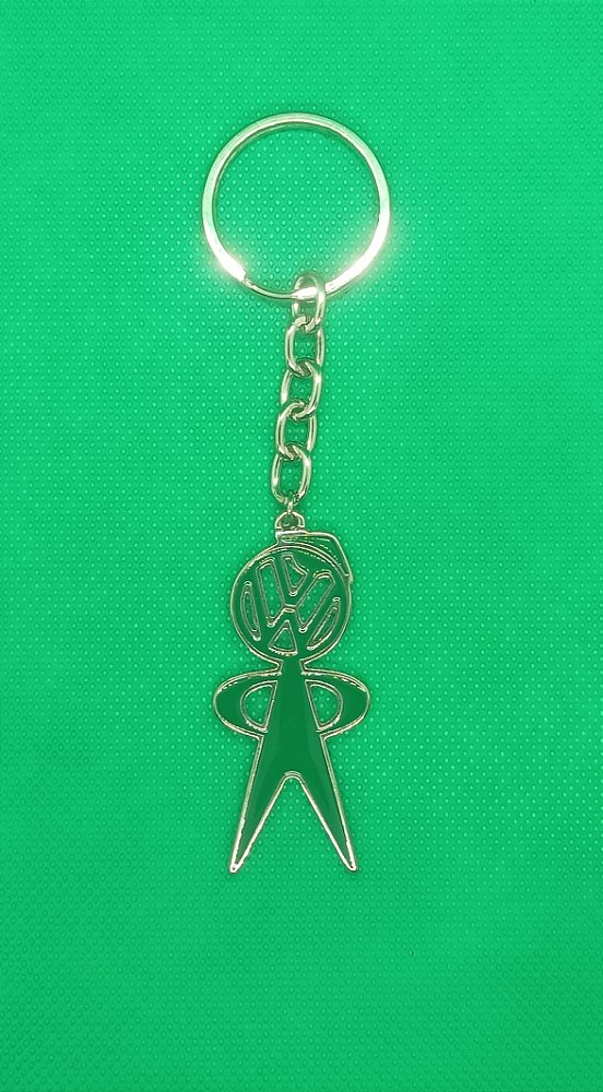 Chaveiro Fusca - "O Menininho" Metal