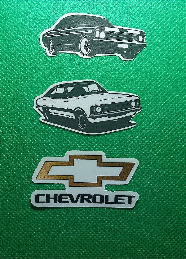 Adesivos para Opala e linha Chevrolet