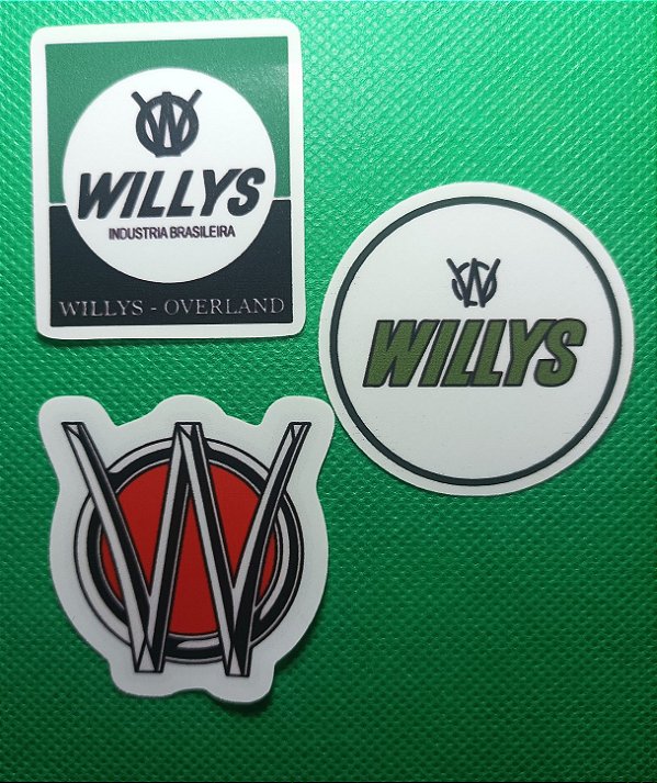 Adesivos Para o Jeep Willys
