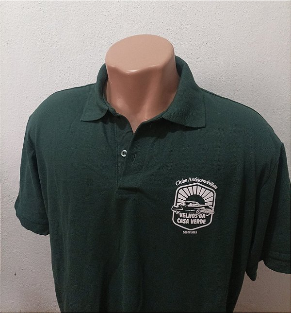 Camisa Polo Oficial do Clube Velhos da Casa Verde