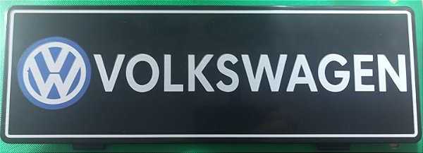 Placa Para Encontros – Série Grandes Marcas- VOLKSWAGEN