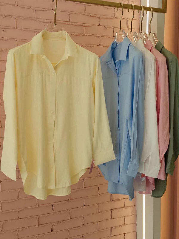 Camisa Tricolini Manga Longa Camila
