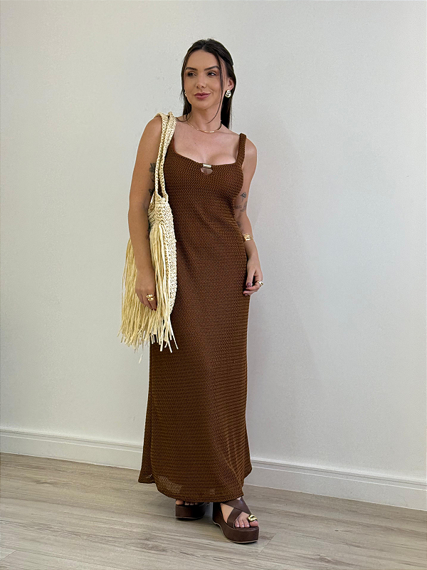 Vestido tricô Anabela