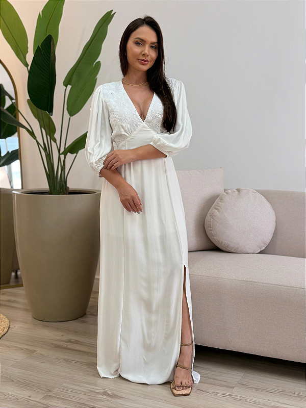 Vestido longo Regina