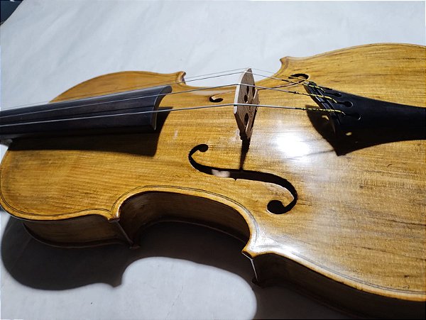 Violino Eagle 4/4 VK441  antigo – Ajustado por Luthier – Kit Ébano e Som Aberto