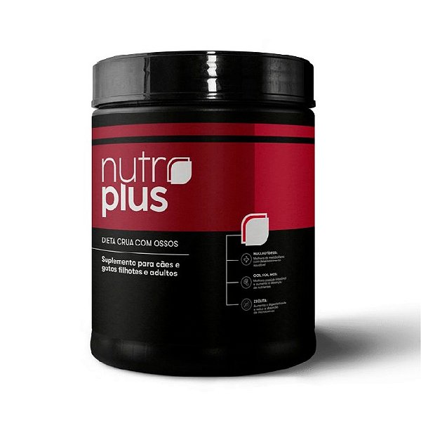 Suplemento para Cães Gatos Dietas Cruas com Ossos 500g Nutroplus