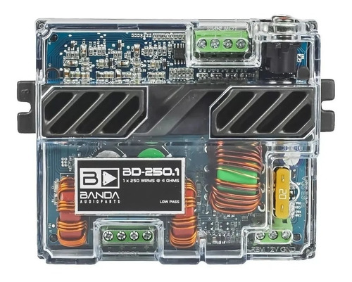 Amplificador Banda Bd 250.1 4 Ohms 1 Canal