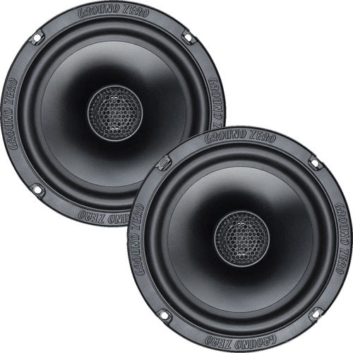 Falante Coaxial Ground Zero Radioactive 6,5p 200w 3 Ohms Par