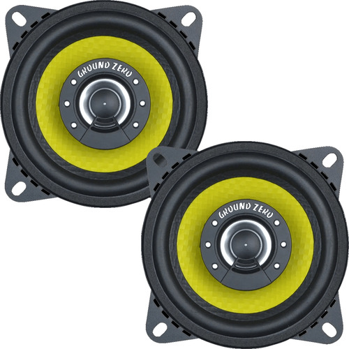 Falante Coaxial Ground Zero Titanium 4pol 140wrms 3 Ohms