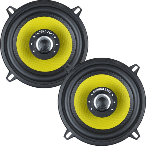 Falante Coaxial Ground Zero Titanium 5pol 160wrms 3 Ohms