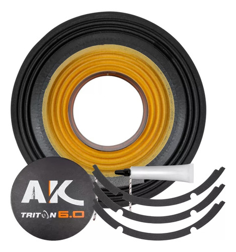 Kit Reparo Original Triton Kit Cse Ak 6.0  15 Polegadas 4 Ohms