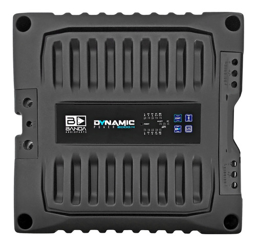 Módulo Amplificador Banda Dynamic 2000.4 2 Ohms por Canal e 4 Ohms em Bridge 4 Canais C/Processador Bluetooth App