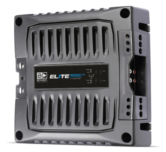 Modulo Amplificador Banda Elite 2000.4 - 1 Ohm por Canal 2 Ohms em Bridge 4 Canais